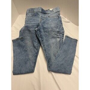 SO Girls Light Acid Wash Mid-Rise Ultimate Stretch Jegging Jeans Sz 12